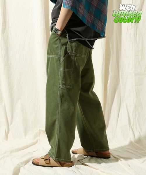 「niko and...」 デニムパンツ LARGE グレー メンズ_画像3