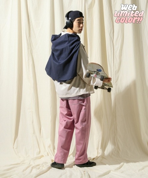 「niko and...」 デニムパンツ LARGE グレー メンズ_画像8