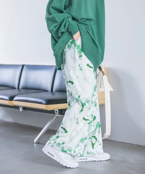 「JEANASIS」 パンツ FREE グリーン系その他 レディース_画像4