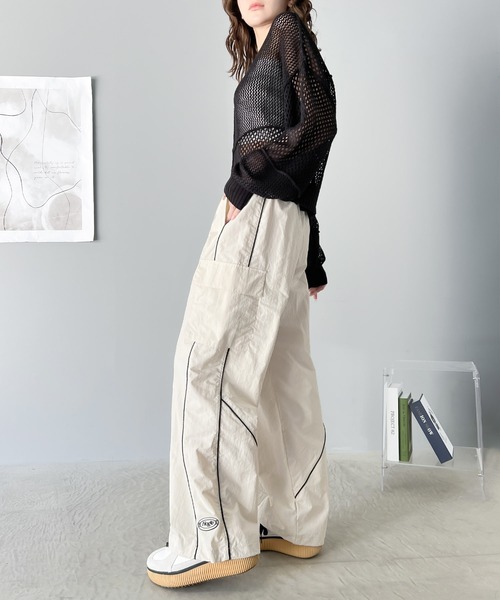 「Java」 カーゴパンツ MEDIUM ライトグレー レディースの画像8