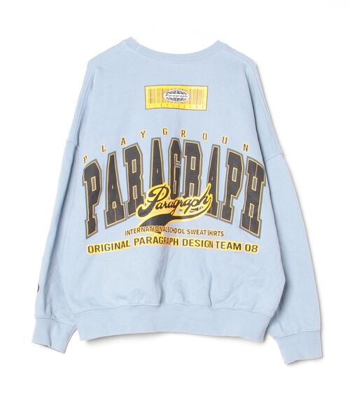 「Paragraph」 スウェットカットソー - ブルー メンズ_画像2