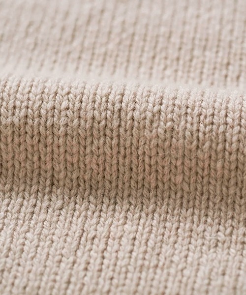 「HAU」 ニットカーディガン MEDIUM ベージュ レディース_画像4