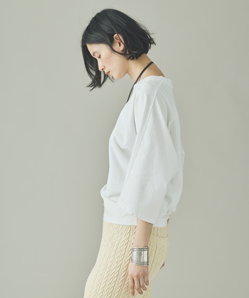 tシャツ Curensology(カレンソロジー)/ドルマンナローTシャツ レディースの画像