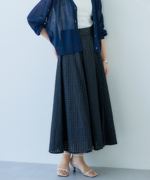 「Petitjo」 フレアスカート - ブラック レディース_画像8