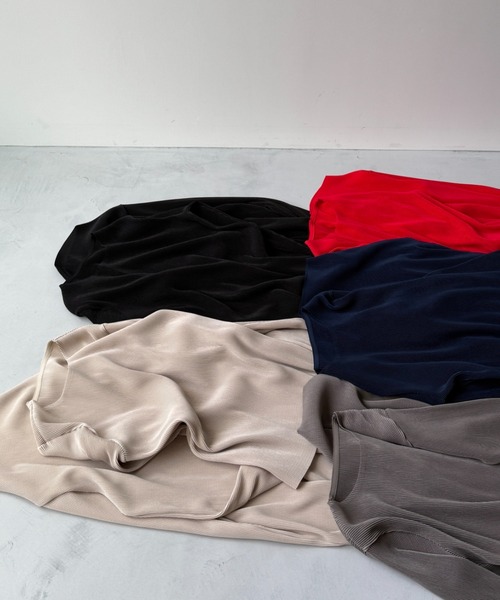 「wee9s」 長袖カットソー FREE アイボリー レディース_画像3