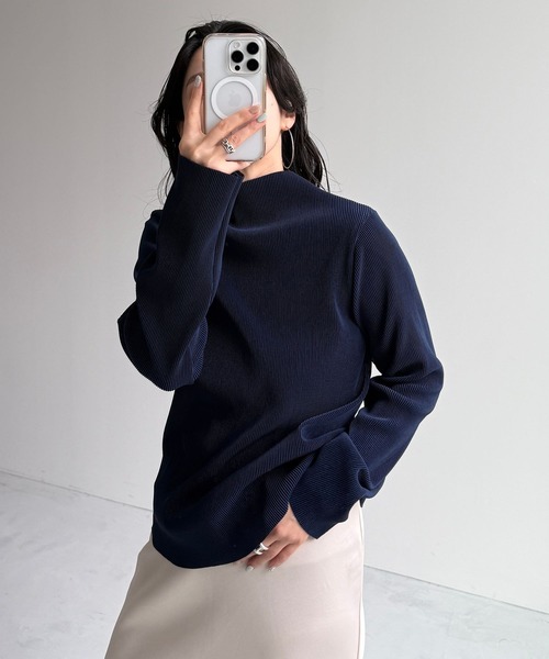 「wee9s」 長袖カットソー FREE アイボリー レディース_画像7