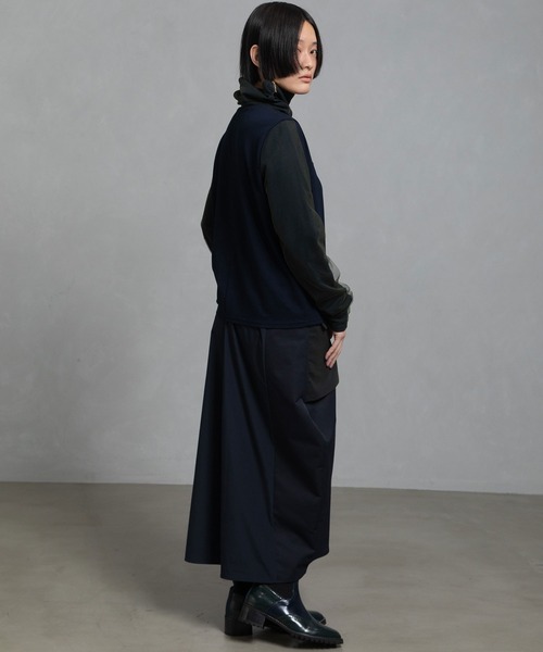 「MARECHAL TERRE」 長袖カットソー MEDIUM グレー レディース_画像5