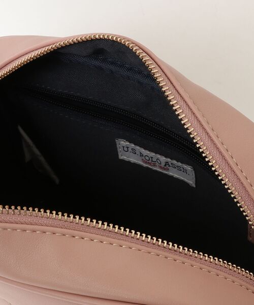 U.S. POLO ASSN.（ユーエスポロアッスン） ポーチ FREE スモークピンク