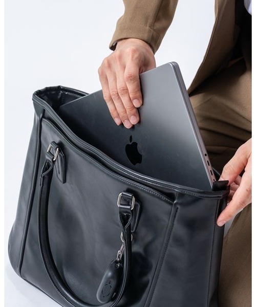 ※新品※[ムラ] メンズ ビジネスバッグ ビジネストート PU 軽量 大容量 MURA（ムラ） ビジネスバッグ PU(合成皮革) バイカラー 大容量