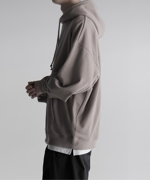 「RUUBON」 プルオーバーパーカー M ブラック メンズ_画像2