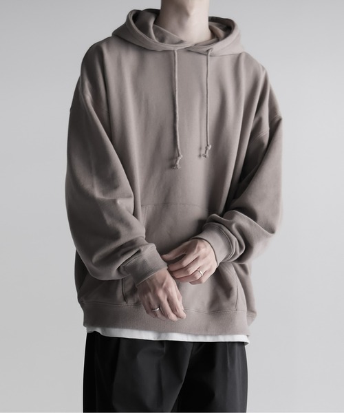 「RUUBON」 プルオーバーパーカー M ブラック メンズ_画像3