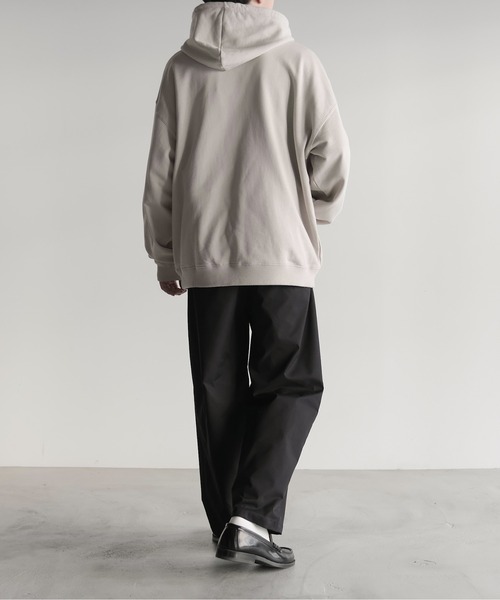 「RUUBON」 プルオーバーパーカー M ブラック メンズ_画像9