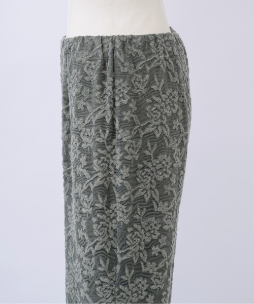 「musubore」 イージーパンツ 0 チャコールグレー レディース_画像5
