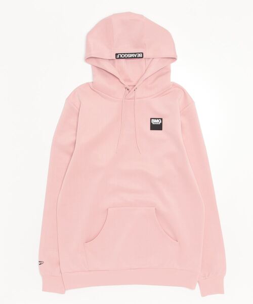 「BEAMS GOLF」 プルオーバーパーカー L ピンク メンズの画像