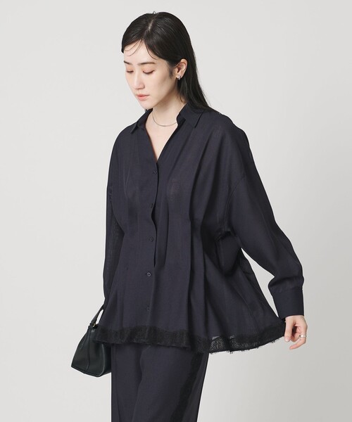 レースコンビブラウス UNITED ARROWS（ユナイテッドアローズ）の「レース コンビ ブラウス