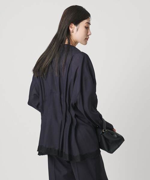 UNITED ARROWS（ユナイテッドアローズ） ブラウス シャツ レースコンビ