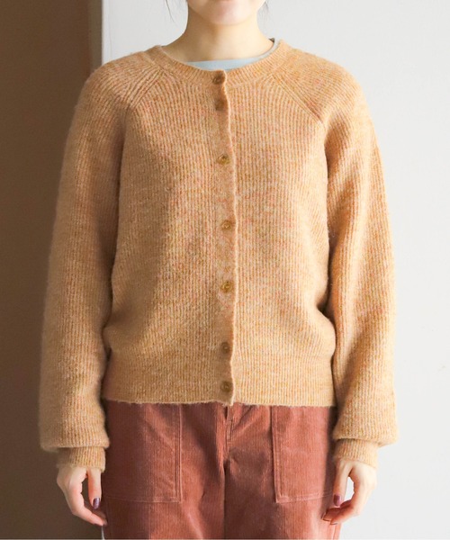 「NOMBRE IMPAIR」 ニットカーディガン FREE ブルー レディース_画像8