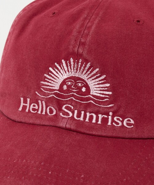 ハローサンライズ キャップ HELLO SUNRISE（ハローサンライズ） キャップ 帽子 「HELLO SUNRISE