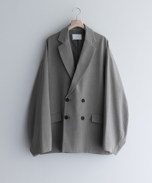 「remer」 テーラードジャケット MEDIUM ダークブラウン メンズの画像