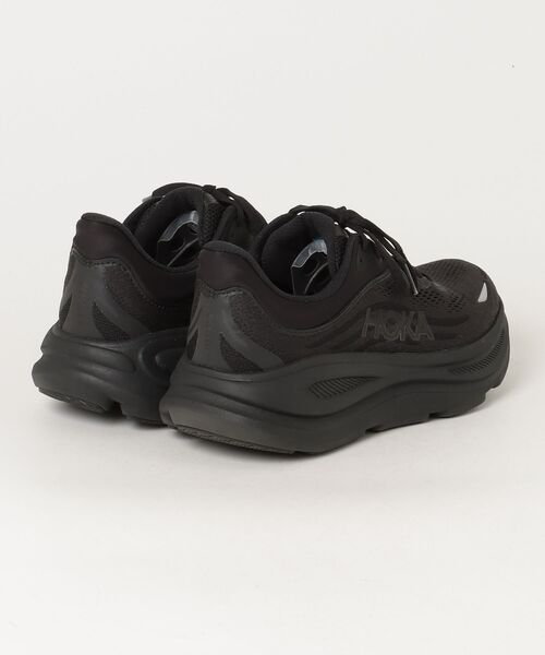「HOKA」 BONDI 9 ローカットスニーカー 26cm ブラック メンズ_画像2