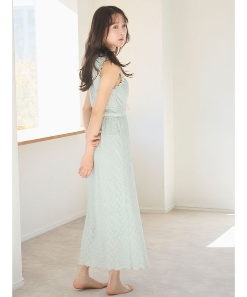 SNIDEL HOME パジャマ ルームウェア カットレースワンピース