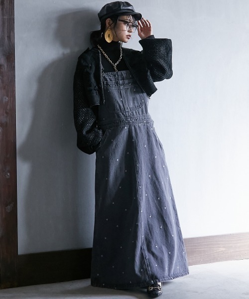 「GEVS.」 「SMILELAND」ニットカーディガン L レッド レディース_画像6
