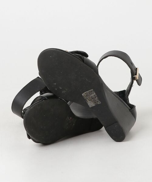 「STEVE MADDEN」 ヒールサンダル 23cm ブラック レディース_画像3