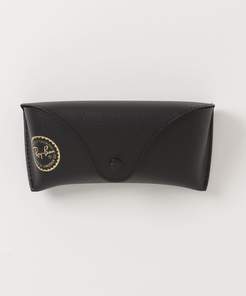 「Ray-Ban」 サングラス 65 ブラック×ブルー メンズ_3