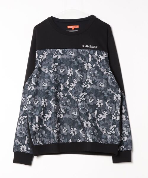 「BEAMS GOLF」 長袖Tシャツ M ブラック メンズの画像