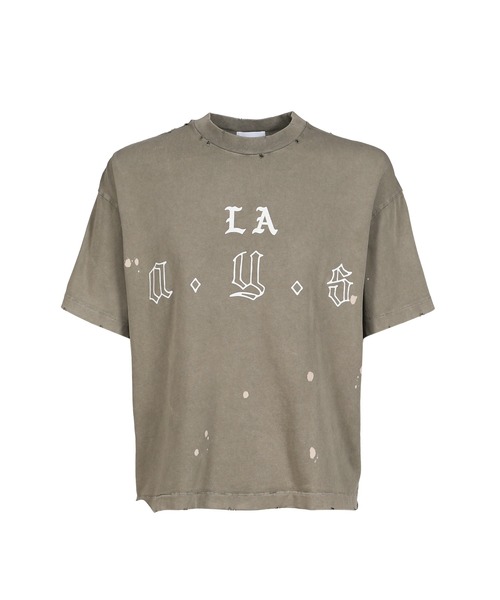 ASKYURSELF Tシャツ　Lサイズ ASKYURSELF（アスクユアセルフ） tシャツ LA AYS T メンズ レディース