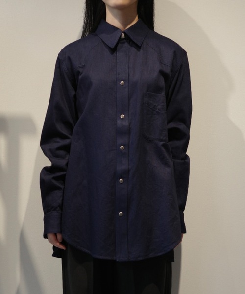 シャツ TOGA　TOO Denim shirts メンズ レディースの画像