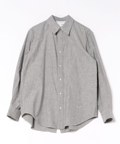 シャツ TOGA　TOO Denim shirts メンズ レディースの画像
