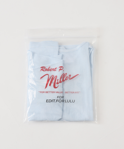 EDIT. FOR LULU（エディットフォールル） tシャツ 別注「miller×lulu