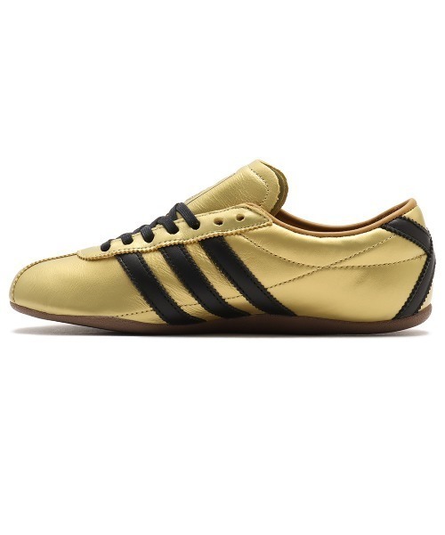 adidas（アディダス） ローカットスニーカー 24cm ゴールド レディース
