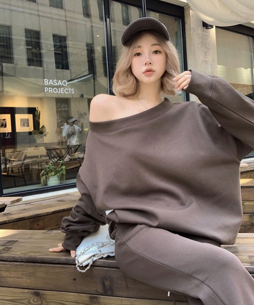「meJane」 セットアップ M ブラウン レディース_画像5