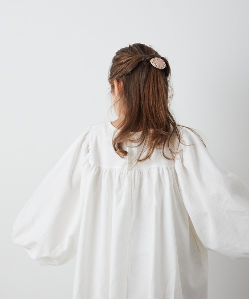 「riziere」 「KIDS」長袖ワンピース 140 ブラック キッズ_画像7