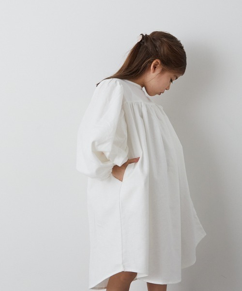 「riziere」 「KIDS」長袖ワンピース 140 ブラック キッズ_画像8