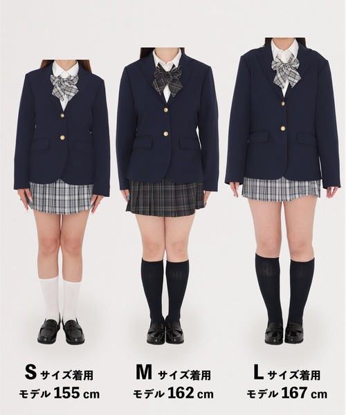 「WEGO」 テーラードジャケット SMALL ネイビー レディース_画像3