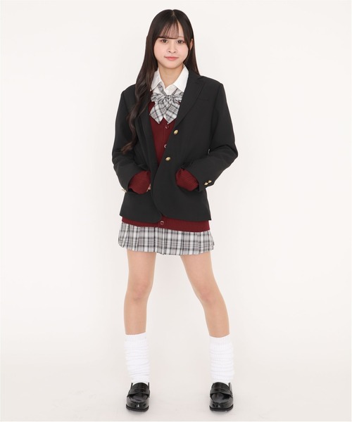 「WEGO」 テーラードジャケット SMALL ネイビー レディース_画像4