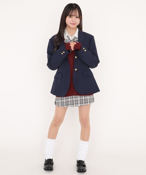 「WEGO」 テーラードジャケット SMALL ネイビー レディース_画像7