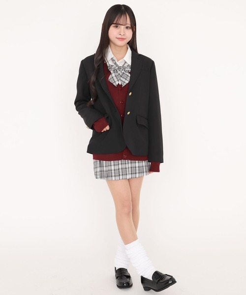 「WEGO」 テーラードジャケット SMALL ネイビー レディース_画像9