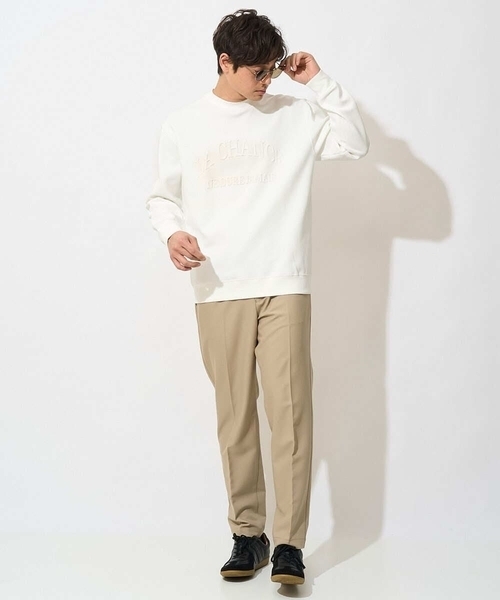 「a.v.v」 イージーパンツ 48 ベージュ メンズ_画像7