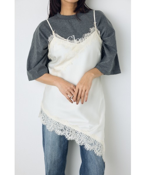 AZUL BY MOUSSY（アズールバイマウジー） キャミソール 「着丈バリエ