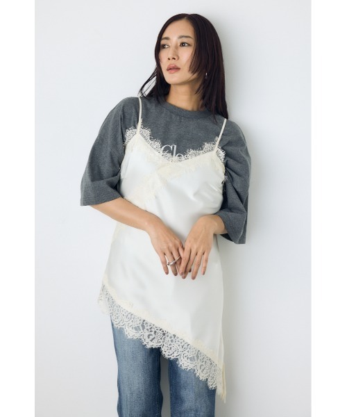 AZUL BY MOUSSY（アズールバイマウジー） キャミソール 「着丈バリエ