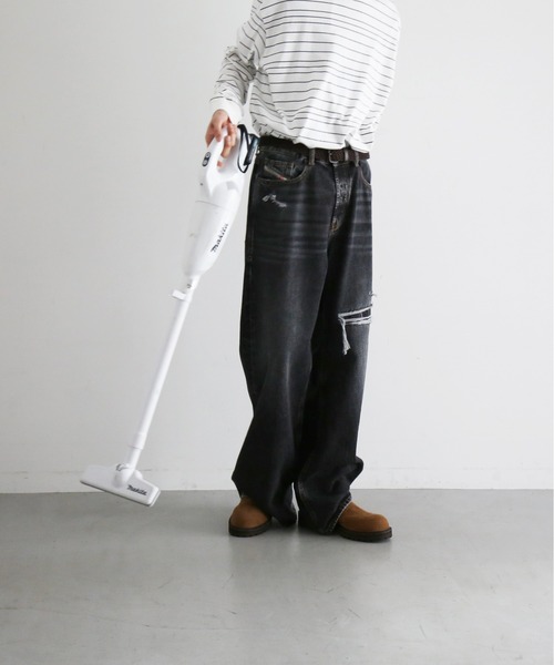 ジーンズ DIESEL Relaxed jeans d-rise ”BLACK メンズ レディース