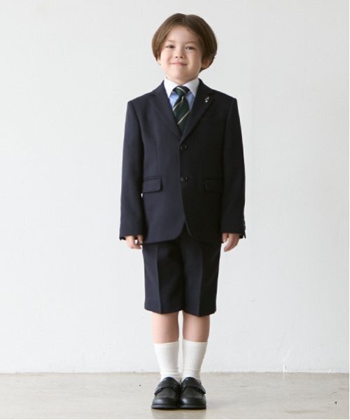 petit main ネイビー スーツ 120cm petit main 「petit main」 「KIDS」パンツスーツ 120cm ネイビー