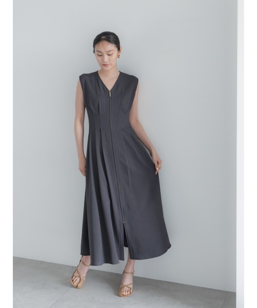 【とっち様】338 セットアップ　172 シフォンジャンスカ　195　ワンピース Te chichi（テチチ） ワンピース ミックスツイルジャンスカワンピース
