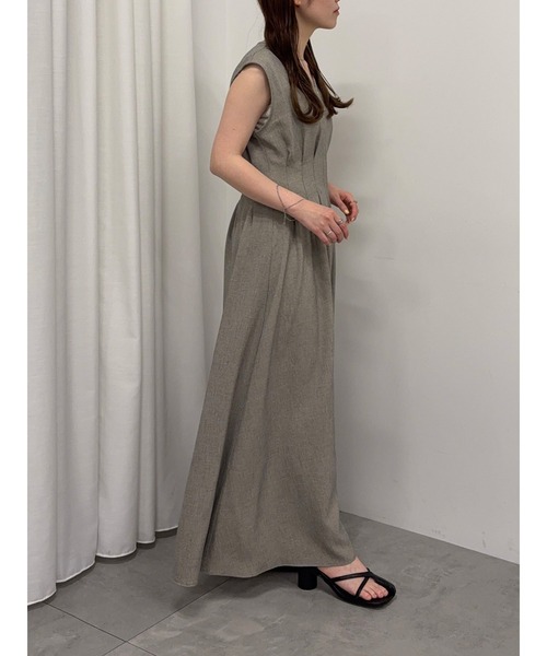 【とっち様】338 セットアップ　172 シフォンジャンスカ　195　ワンピース Te chichi（テチチ） ワンピース ミックスツイルジャンスカワンピース