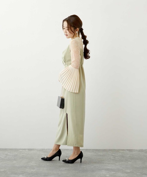 「Dorry Doll」 ドッキングワンピース L ブラウン系その他 レディース_画像4