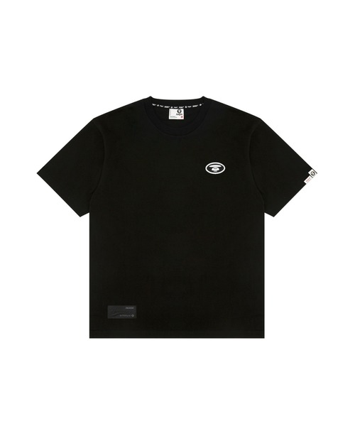 ま*い様 A BATHING APE エイプ Tシャツ ブラック M AAPE BY A BATHING APE（エーエイプバイアベイシングエイプ） tシャツ